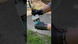 How to Repaid Cracks in Concrete EASY shorts [upl. by Leviralc]