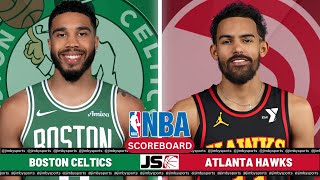 Boston Celtics Vs Atlanta Hawks  NBA Live PlayByPlay Scoreboard 2024 [upl. by Culosio]