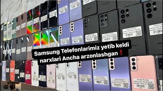 19mart 2024yil Samsung telefon narxlari Sezilarlik darajada arzonladi 🤩 Ko’rib baxo beringlar👍 [upl. by Akilak]