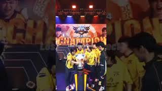 Brusko Angkat Piala MPL PH mobilelegends mplph onicesports onicph [upl. by Enirolf517]