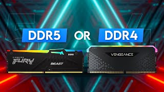 DDR4 Vs DDR5 RAM  Which One is Better for Gaming [upl. by Civ]