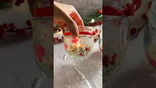 Eine einfach Deko und Geschenkidee mit den GLÜCK Gläsern 🥰 diy weihnachtsgeschenk christmas [upl. by Dnama]