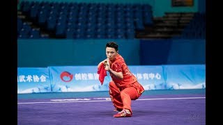 Mens Broadsword 男子刀术 第1名 江苏 吴照华 970分 jiangsu wu zhao hua [upl. by Esirrehc865]