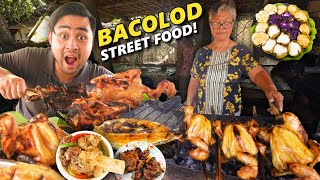 Bacolod Street Food Tour 5 MUST EATS in BACOLOD Where Locals Eat Bisaya Inasal Puto Kansi [upl. by Ennahtur828]