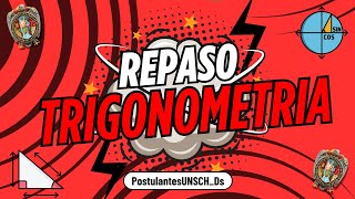 REPASO DE TRIGONOMETRIA SEMANA 16 UNSCH [upl. by Idnahs]