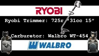 How to use a REBUILD KIT on your WALBRO Carburetor [upl. by Emsmus843]