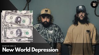 SAMPLES Used In NEW WORLD DEPRESSION [upl. by Aelat]