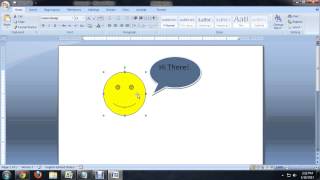 How to Group Objects in Microsoft Word Documents  Tech Niche [upl. by Dowzall]