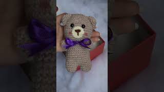 Meet this little cutie 😍 ordernow plushies crochet teddy [upl. by Najar527]