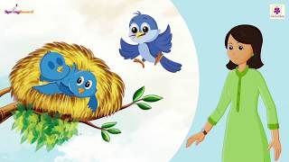 Birdie Song  English Rhyme For Kids on Birds  Periwinkle [upl. by Enaht297]