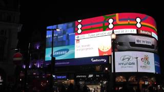 Piccadilly Circus  Night HD [upl. by Anerda185]