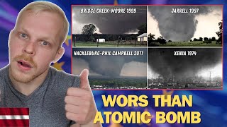 Latvian Reacts To Top 10 Most Infamous F5 or EF5 Tornadoes [upl. by Anna-Maria]