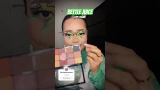 Bittle Juice Lips without using lipstick beetlejuice musical halloween funny shortvideo [upl. by Noah]