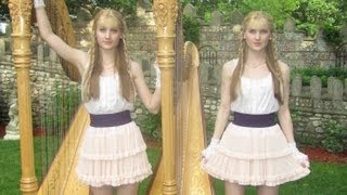 SCARBOROUGH FAIR  Harp Twins [upl. by Morton]