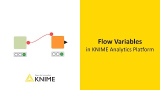 Flow Variables in KNIME Analytics Platform Concept and Application [upl. by Eidna870]