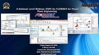 A National level Webinar on Flownex  Power Plant Engineering using Flownex August 14 2020 [upl. by Macmullin729]