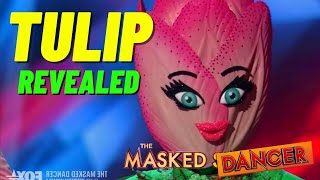 Tulip REVEALED on The Masked Dancer [upl. by Annaili]