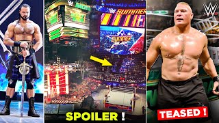 Brock Lesnar WWE RETURN Teased Again 2021 WWE Summerslam 2021 NEW LOCATION MITB 2021 Spoiler [upl. by Roselane957]