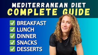 FULL DAY of Mediterranean Diet Meal Ideas COMPLETE BEGINNERS GUIDE [upl. by Grindlay]