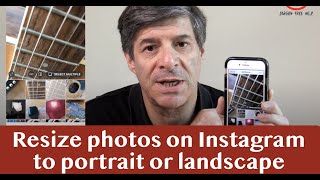 Resize Your Instagram Photos to Fit Better [upl. by Damicke254]