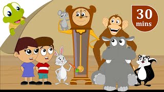 Hickory Dickory Dock and more Nursery Rhymes  Kids Songs [upl. by Nnywg]