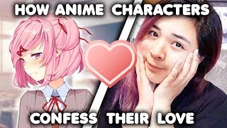 How Anime Characters Confess Their Love [upl. by Nmutua]