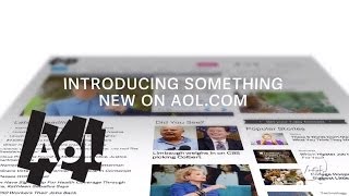 Introducing A New Way to Watch Video on AOLCom [upl. by Yrrot]