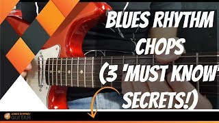 Blues Rhythm Guitar Chops Slick Rhythm Techniques You Can Use Right Now [upl. by Oneil559]