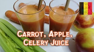 10 BENEFITS OF CARROT APPLE AND CELERY JUICE  HEALTHY DRINK  ELLASLIFE [upl. by Paluas]