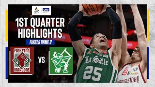 UP vs DLSU  1ST QUARTER GAME HIGHLIGHT  UAAP SEASON 87 MENS BASKETBALL FINALS GAME 2  DEC 11 2024 [upl. by Ydde]