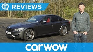 BMW M3 Competition Package 2018 review  Mat Watson Reviews [upl. by Raynard373]