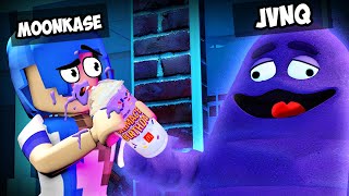 NÃO TOMEI O MILKSHAKE do GRIMACE e virei ELE  Roblox Grimace Story [upl. by Dimond]