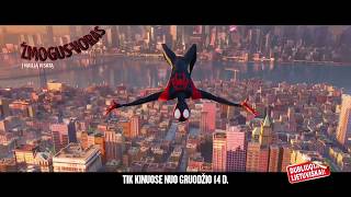 ŽMOGUSVORAS™ Į NAUJĄ VISATĄ  SpiderMan™ Into The SpiderVerse  filmo anonsas [upl. by Haroppiz246]