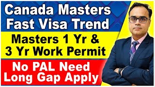 Canada Master Degree Big Update I No PAL Requirement I Masters 1 Yr amp 3 Yr Work Permit [upl. by Acisse]