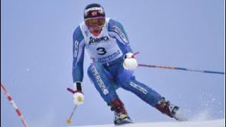 KjetilAndre Aamodt giantslalom gold WCS Morioka 1993 [upl. by Acinoed]