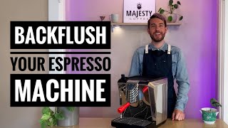 How to Backflush an Espresso Machine Easy and Fast  Featuring Nuova Simonelli Oscar II [upl. by Eliathan]