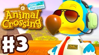 Visiting Two Islands Dodo Airlines  Animal Crossing New Horizons  Gameplay Walkthrough Part 3 [upl. by Eudocia]