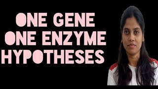 One gene one enzyme hypotheses।Beadle and Tatum experiment। neet।tgt pgt biology [upl. by Reifinnej657]