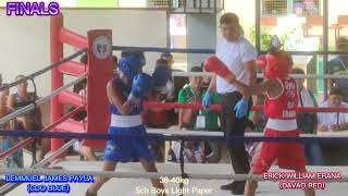 FINALS Erick William Erana vs Lemmuel James Payla Batang Pinoy 2024 BOXING PALAWAN [upl. by Sivie]