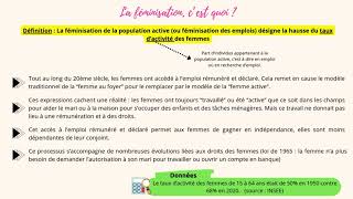 La féminisation  1 notion en 2 minutes [upl. by Anahpets914]