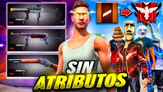 DE ESTA MANERA SUBI A HEROICO SIN ATRIBUTOS DE ARMA EN FREE FIRE 😨 [upl. by Adas655]