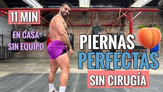 Ejercicio de Piernas Y Gluteos En Casa 11 Minutos Rutina Para Tonificar Piernas Sin equipo [upl. by Anaxor]