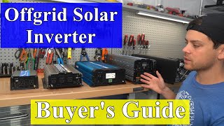 Offgrid Solar Inverter Buyers Guide for Beginners [upl. by Norred]