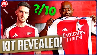 The New 2425 Arsenal Home Kit Robbies Full Kit Review [upl. by Octavie]