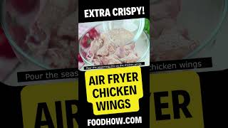 Easy Air Fryer Chicken Wings [upl. by Airdnazxela870]