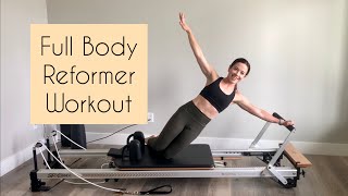 Pilates Reformer Workout  Full Body  45 min  Intermediate Level [upl. by Atlanta]