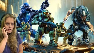 Halo Lore About Elites and Spartans  Halo Lore Reaction [upl. by Loziram446]