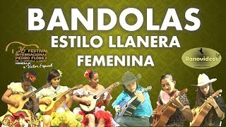 Bandolas Estilo Llanera Femenina 2018 [upl. by Yelrebmik]