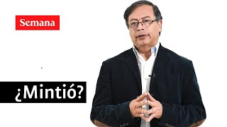 ¿Gustavo Petro mintió sobre su lugar de nacimiento [upl. by Nodyarb688]