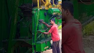 Standard S390HarvesterJohn Deere 55HPTractorshortvideo [upl. by Arte329]